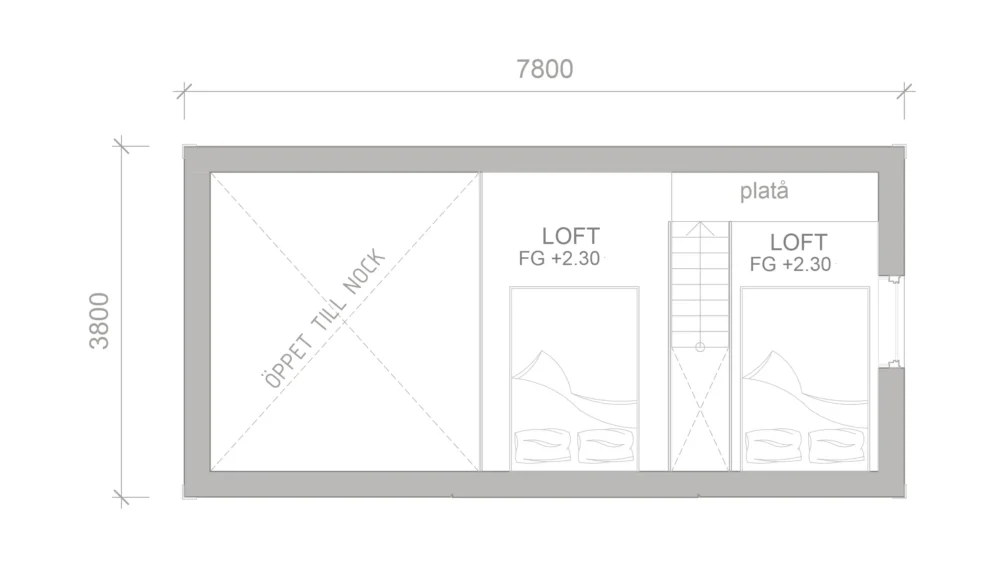 attefallshus jönköping planritning loft