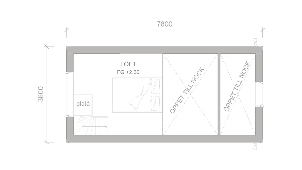 attefallshus stockholm planritning loft